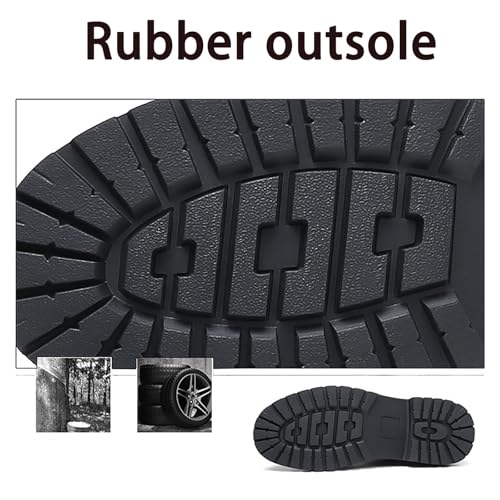 Men's Thick Sole Casual British Business Dress Shoes， Comfortable Breathable Soft Leather Rubber Sole for Stability Ideal for Office and Occasions Perfect3