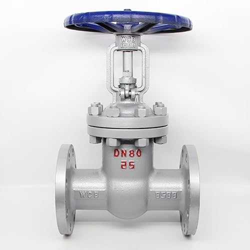 ZGTMF DN80 3 InchWCB Carbon Steel Gate Valve, Class 250 Flanged Connection, Rising Stem with Handwheel, Industrial Water Oil Gas Systems