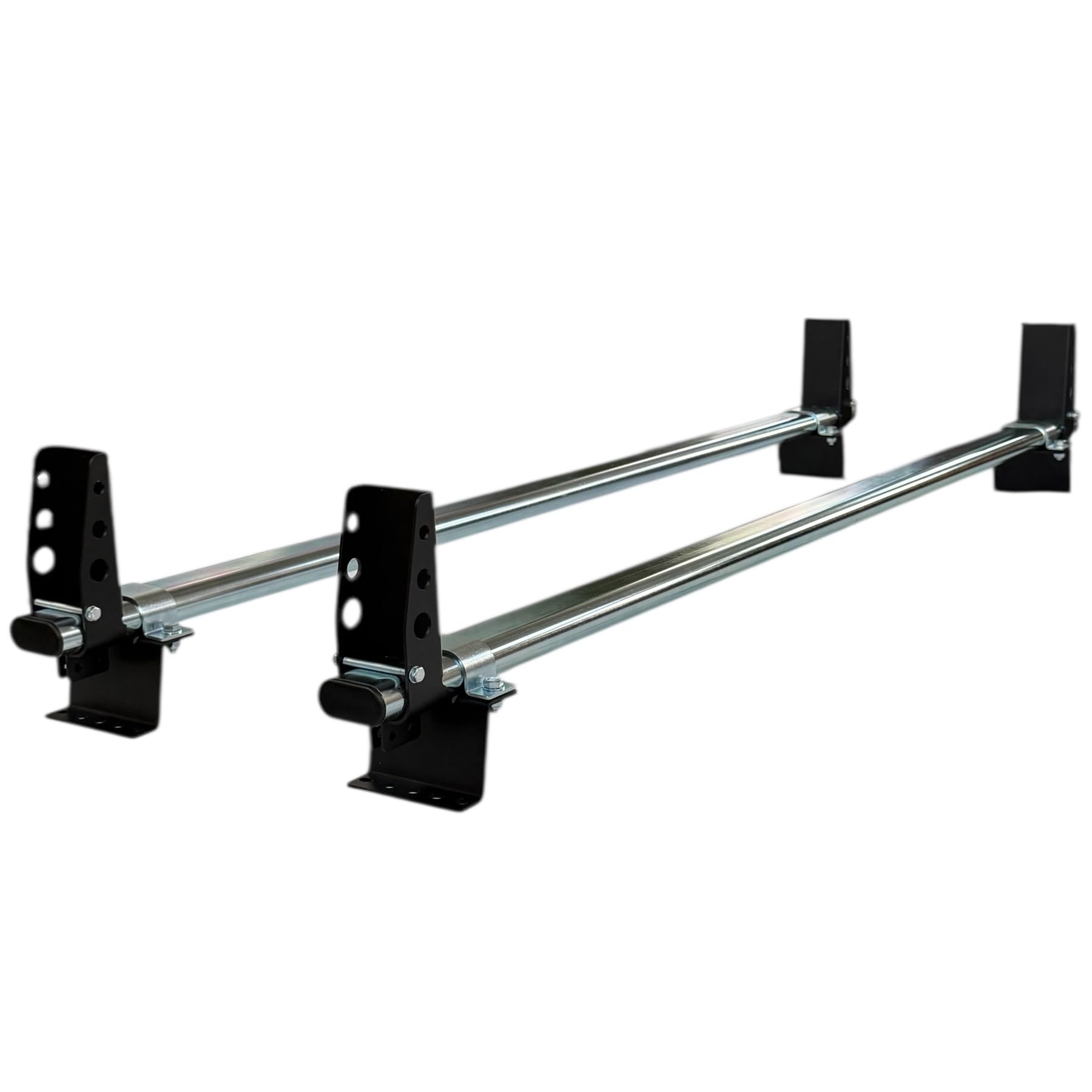 Shield Autocare Roof Bars Compatible with Ford Transit Custom (2013-2023) Steel Roof Rack & Tie Hole Loadstops for L1 (SWB) & L2 (LWB) with Low Rooftop (2 Bars Only) — view 3