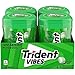 Trident Vibes Spearmint Rush Sugar Free Chewing Gum - 4 Bottles (160Piece Total)