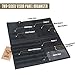 WYNEX Molle Visor Panel Organizer, Tactical Car Sun Visor Cover Molle Webbing Compatible Vehicle Visor Storage Holder Pouch