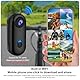 OBEST 360°Action Cam 1080P Unterwasserkamera 30m/98ft Wasserdicht WiFi Kamera 120°Weitwinkel Action Kamera, Freihand POVs Vlog Bodycam, Mini Helmkamera für Radfahren Motorrad
