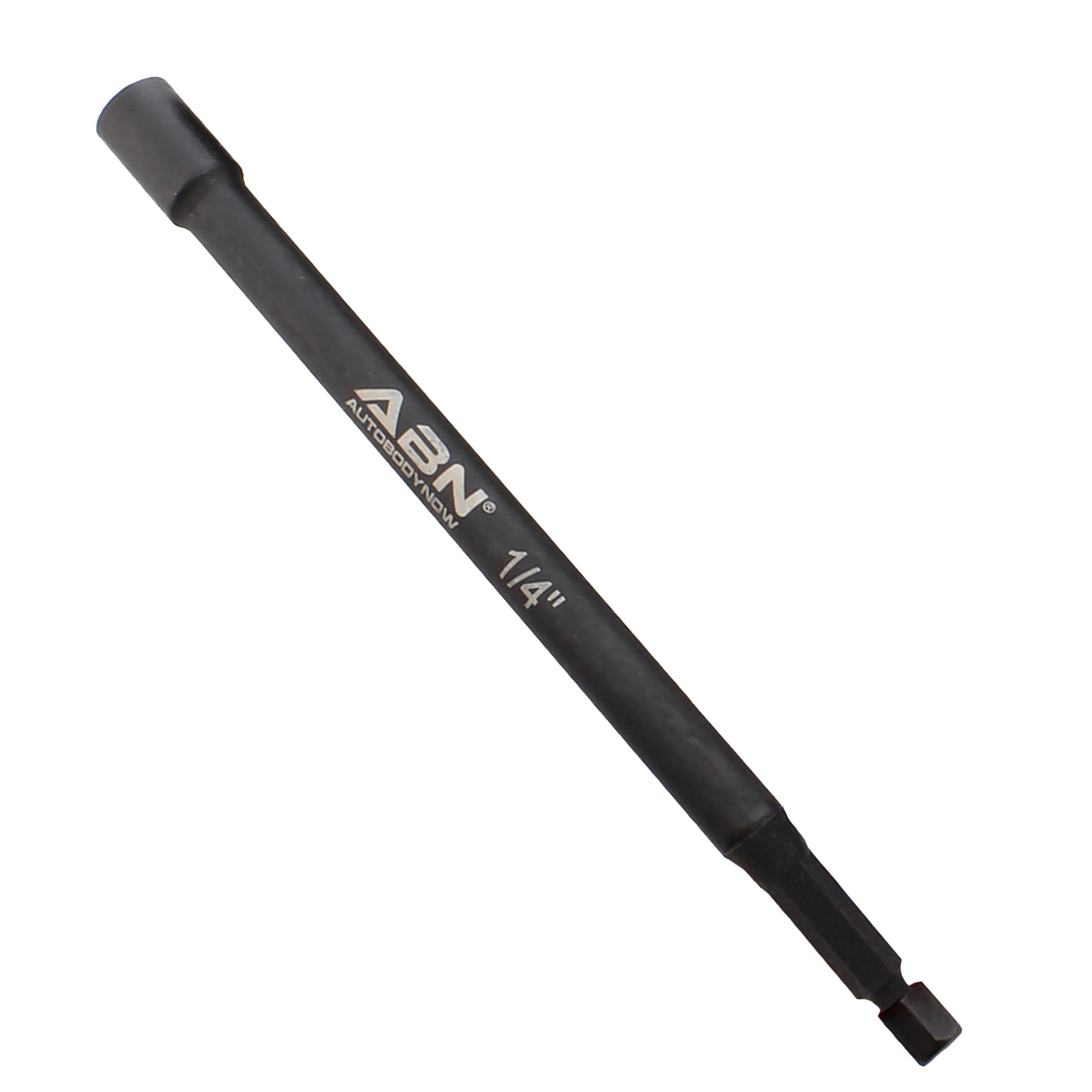 ABN 1/4 IN Impact Nut Driver Tool - SAE 6 IN Long Shank Nut Driver Bits Magnetic Tip Sockets, 1/4 IN Hex Shank