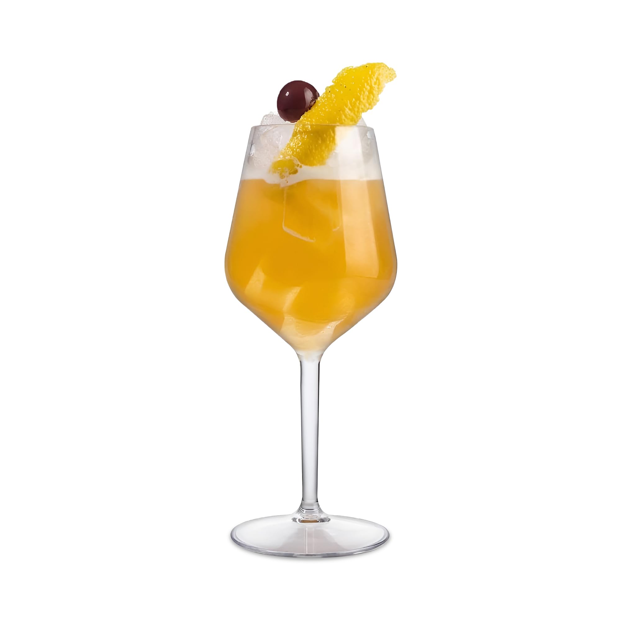 TUNDRA - 6 Copas Plastico Duro REUTILIZABLES para Vino y Cócteles | EVENT 33 cl. | IRROMPIBLES en Tritan® (Plástico Rígido) - Vasos de Plastico BPA Free y Aptas para Lavavajillas, Transparentes