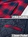 TACVASEN Mens Flannel Jacket with Hood Men'S Quilted Lined Flannel Shirt Jacket Warm Plaid Jackets Quilted Flannel Jackets Mens Flannel Hooded Jacket