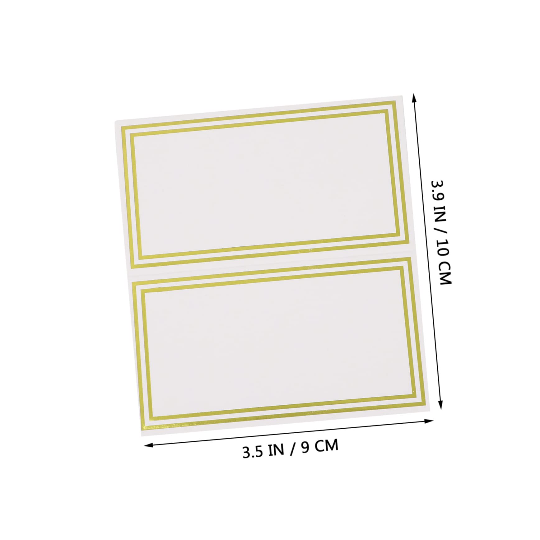 NUOBESTY 180stücke Tischkarten Mit Bronzing Design Platzkarten Für Hochzeiten Und Stabile Kraftpapierkarten Für Stilvolle Sitzordnung