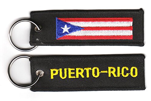 Schlüsselanhänger Puerto Rico Anhänger Fahne Flagge NEU