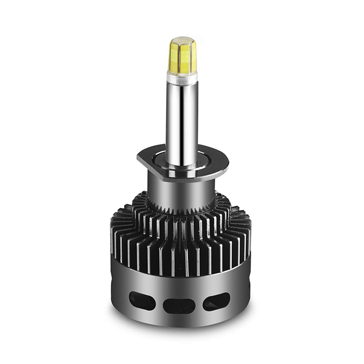 X8 Csp 6 Lados Led Faros Bombillas H1 H7 9005/9006 9012 D Serie 100W 14400Lm 3D 360 Grados Lámpara De Niebla 6500K - H1