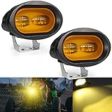✔ Fácil de instalar -- nuestras focos LED equipados con soportes de montaje separables para el ángulo de iluminación deseado, se pueden montar en el manillar, el parachoques delantero o la rejilla. Si tiene alguna pregunta al instalar o utilizar el producto. Siéntete libre de contactarnos.