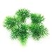 PietyPet Fish Tank Decorations Plants with Rockery View, 9pcs Green Aquarium Plants Plastic and Aquarium Decorations Mountain Reef Rock Cave Resin Fish Tank Ornament Decoration