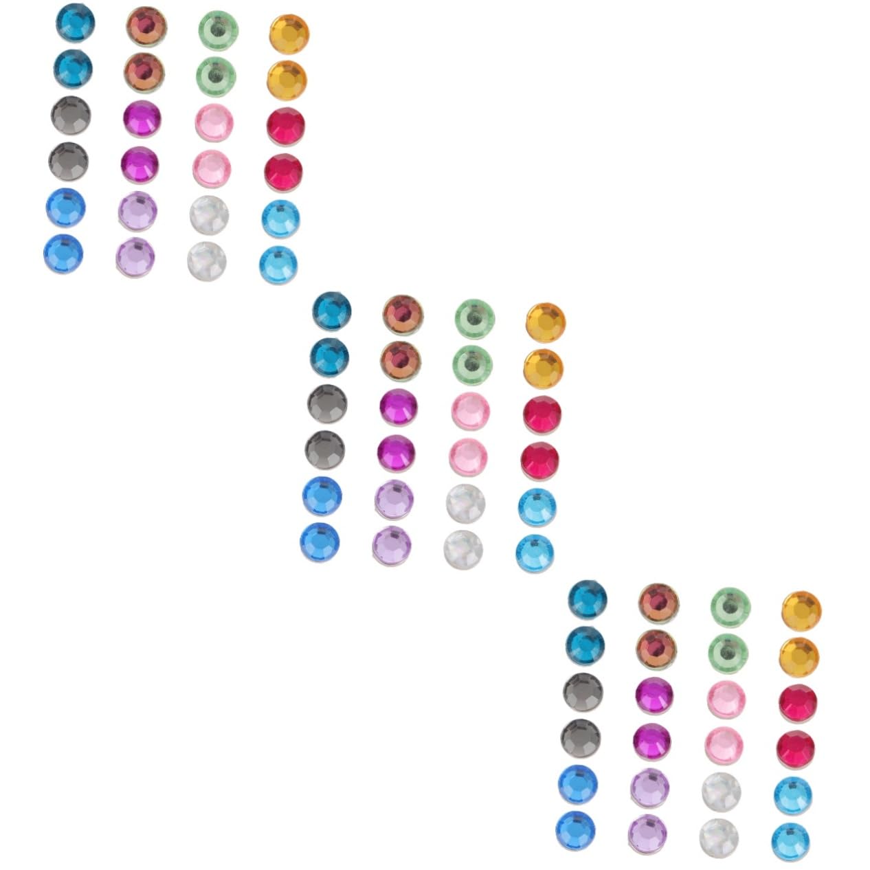 Mikinona 72stücke Bunte Acryl Magnetische Weinglas Marker Wiederverwendbare Identifikatoren Für Ihre Weingläser Für Partys Hochzeiten Familienfeiern Und Mehr