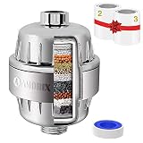 Shower Filter, 15 Stage Shower Head Filter for Hard Water High Output Shower Water Filter Shower Wat