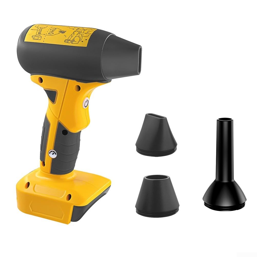 Mini souffleur d'air pour batterie Dewalt 20 V, design léger avec performance haute vitesse, parfait pour une utilisation (b)