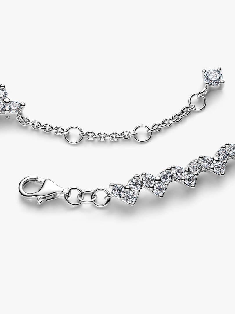 PANDORA Bracciale senza tempo Timeless 594390C01-18 cuori