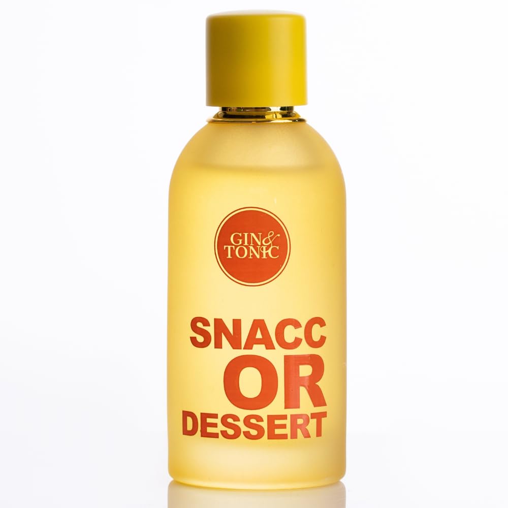 Gin & Tonic - Snacc or Dessert by Perfume Lounge | Eau De Parfum | Women’s Perfume Long-lasting Fresh & Floral Perfume 100 ml