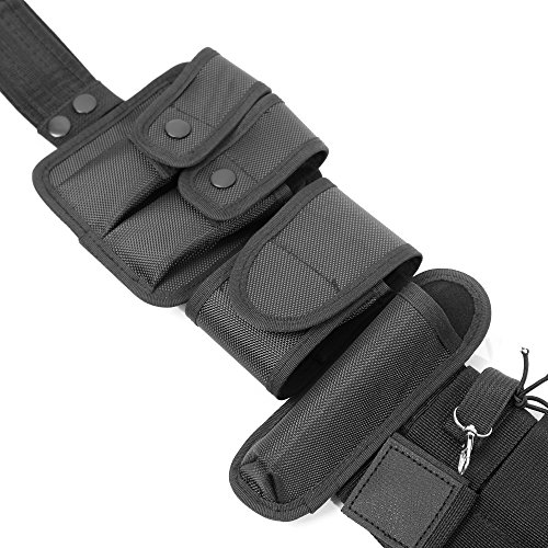 Noa Store Duty Belts Law Enforcement | Police Belts with 10 Components Pouches Bags Holster Gear Security Belt for Security Guard4