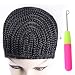 Refined Braided Wig Caps Crotchet Cornrows Cap For Easier Sew In Caps for Making Wig Glueless Hair Net Liner Crochet Wig Caps