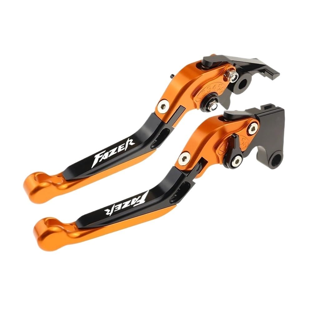 Beqlxta Color B Brake Clutch Adjustable Lever​ For Fzs 600 For Fazer 1998-2003 Brake Levers For Fzs600 Folding Extendable Clutch Lever And Handlebar Handles Grips Ends(Color B)