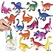 Hayuyuxo Color Changing Dinosaurs Toys,15 Pieces Changing Color Dinosaur Set,Bath Toys,Great Gift for Kids Boys and Girls,for Easter Egg Fillers,Goodie Bags Fillers,Themed Party