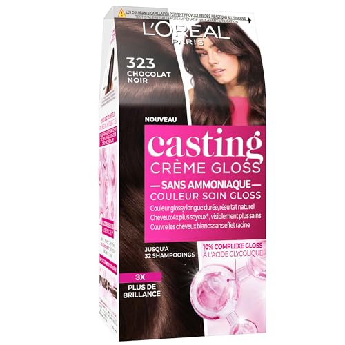 Coloration 323 Soin Gloss Sans Ammoniaque Casting Crème Gloss 'oreal Paris La Boîte - vue 3