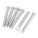uxcell M8 x 65mm Fully Threaded 304 Stainless Steel Hex Head Screw Bolt 6 Pcs
