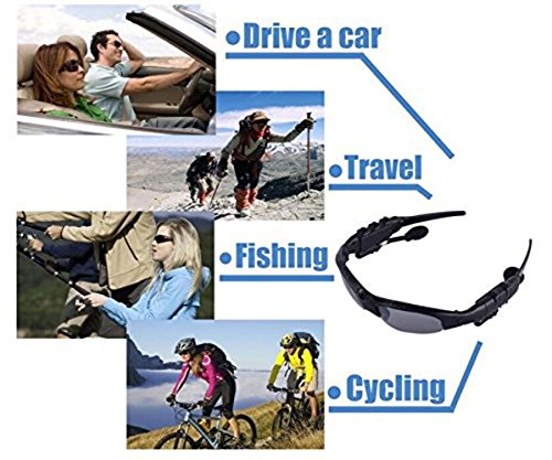 Leaden 4326711348 Wireless Bluetooth Mp3 Polarized Lenses Music Sunglasses V4.1 Stereo Handfree Headphone thumb #3