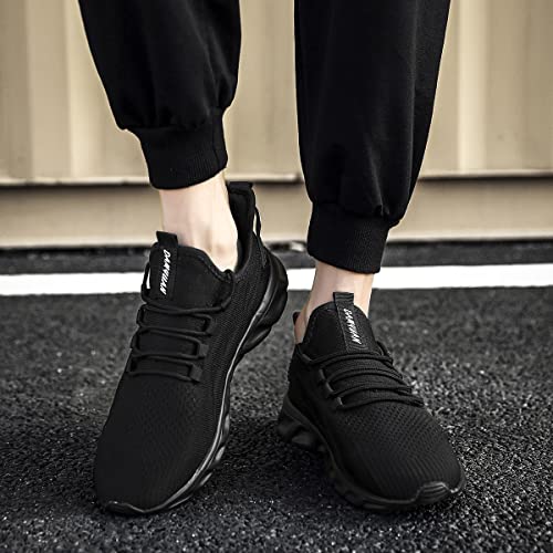 Image of Mens Walking Shoes Tennis Sneakers Running Workout Jogging Rubber Athletic Sole Ultra Light Breathable Comfortable Non Slip Fashion