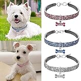❀Diamantes personalizados: nuestro collar de cachorro gatito presenta un diamante de imitación con forma de hueso. Un regalo único de San Valentín para los amantes de los gatos.
