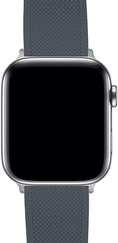 Miniatura 6 de Barton Watch Bands - Extensibles de silicona Elite para reloj - Accesorios y adaptadores negros con deposición física de vapor, de liberación