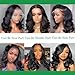 Douyin Bob Wig Human Hair 13x4 Lace Front Wigs Human Hair Pre Plucked Body Wave 180% Density 14 Inch HD Lace Frontal Short Glueless Wigs for Women (14 inch, Natural Black)