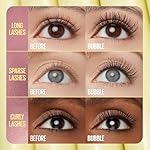 Maybelline The Colossal Bubble Washable Mascara, Buildable Mascara Volume and Length Formula for Bold, Separated Lashes, Blackest Black, 1 Count - Image 5
