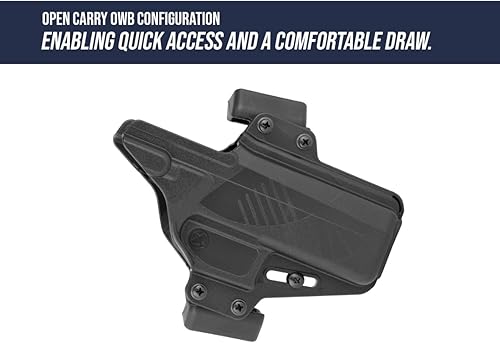 Miniatura 3 de Perun Gun Holster  Cinturón exterior abierto OWB Strongside Pistola Holster