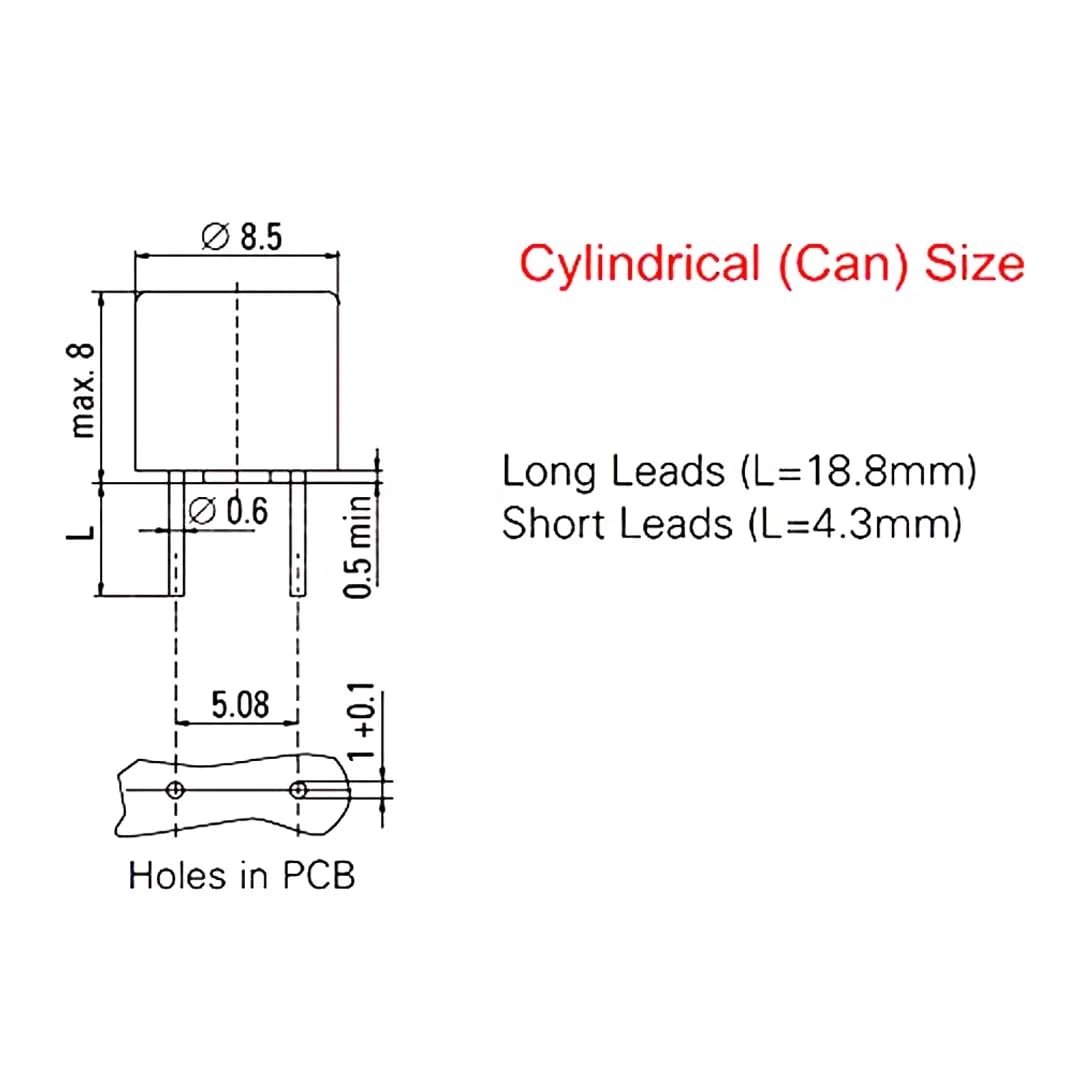 CentIoT - Round cylindrical time lag slow Fuse - DIP TR-5 382 Series (T4A) 1