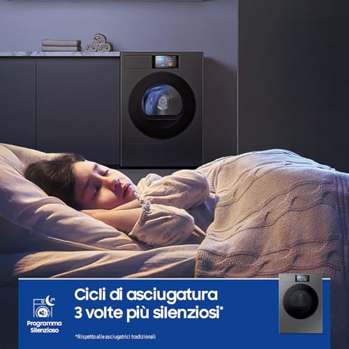 Foto Samsung Asciugatrice Bespoke AI DV90F09F4S/U3 6