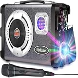 Verkstar Karaoke Machine, Portable Karaoke System Wireless Bluetooth Speaker for...