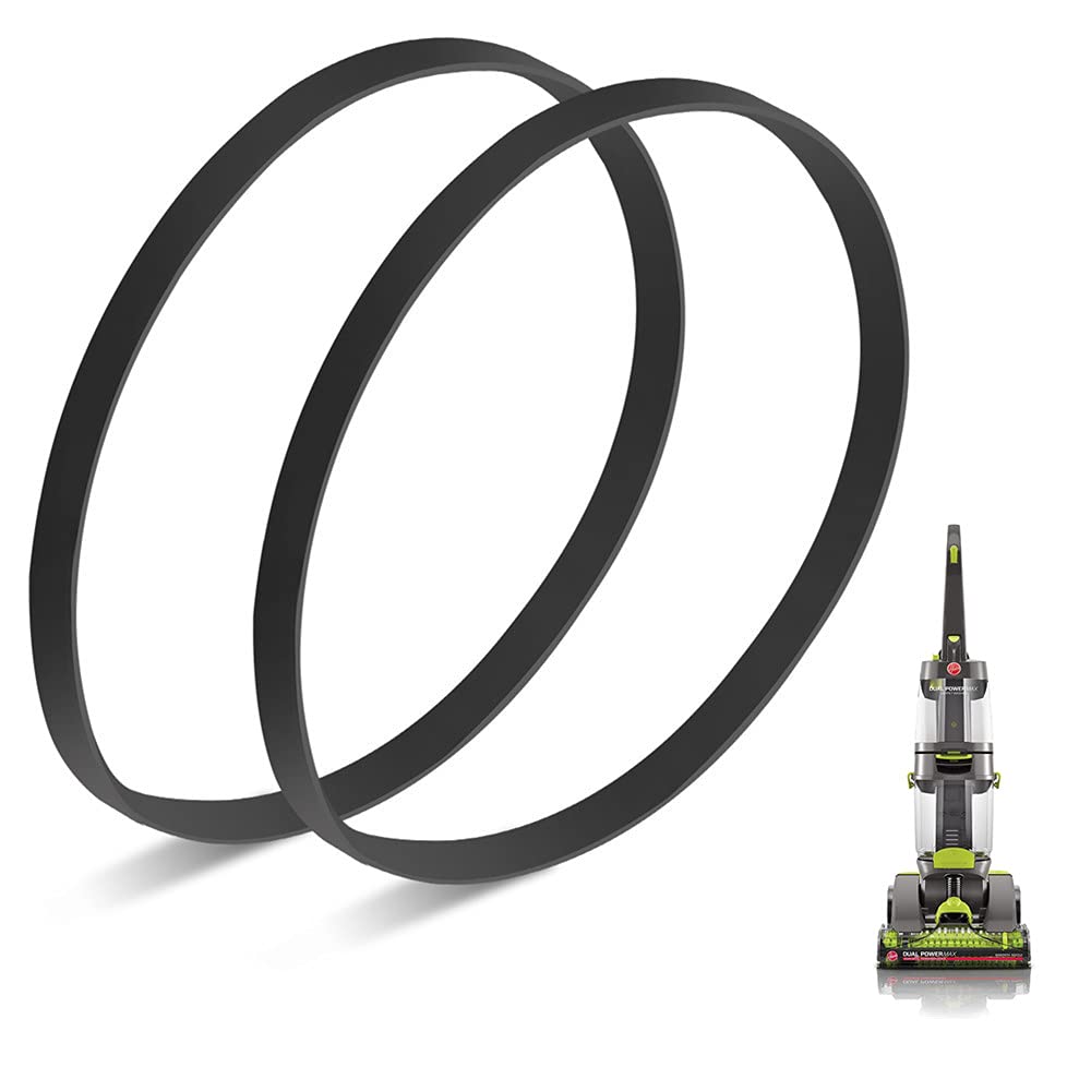 JEDELEOSReplacement Belts for Hoover Dual Power Max Carpet Cleaner FH51000, FH51001, FH51002 and FH54000 Series, Replace Parts 440005536 (Pack of 2)