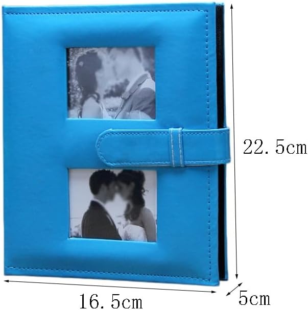 Leather Cover Insert Photo Album Couple's Birthday Gift Commemorative Book