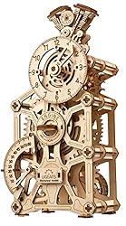 UGEARS Engine Clock 3D Wooden Puzzles for Adults