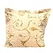 Bassetti OPLONTIS V8 Housse de Coussin, Satin, Multicolore, 40x40x0,5 cm