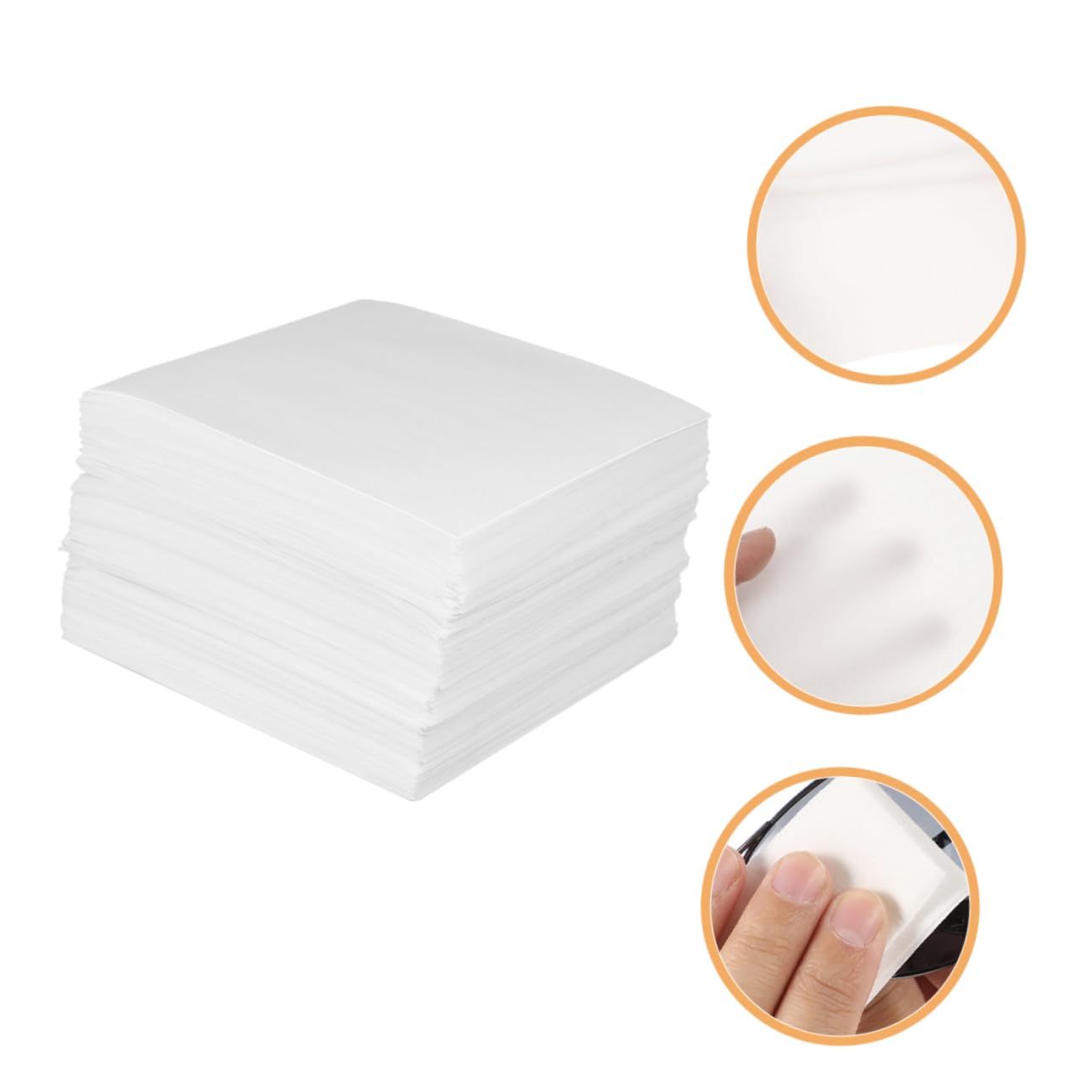 ULTECHNOVO 3600 Pezzi salviette per camere bianche pulisci telefono Salviette per pulizia salviettine detergenti detergenti per la pulizia elettronica carta per pulire