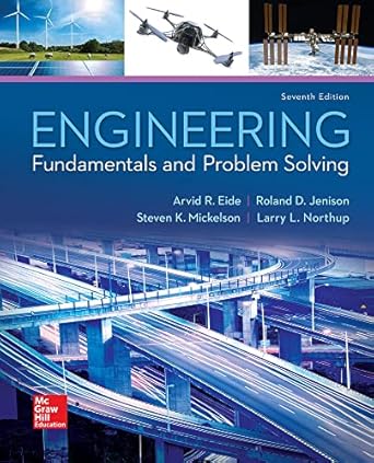 Engineering Fundamentals and Problem Solving: Eide, Arvid R., Jenison ...