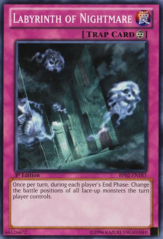 Amazon.com: YU-GI-OH! - Labyrinth of Nightmare (BP02-EN183