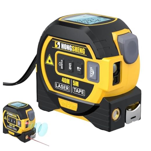 3-in-1 Measuring Tape with LED Display