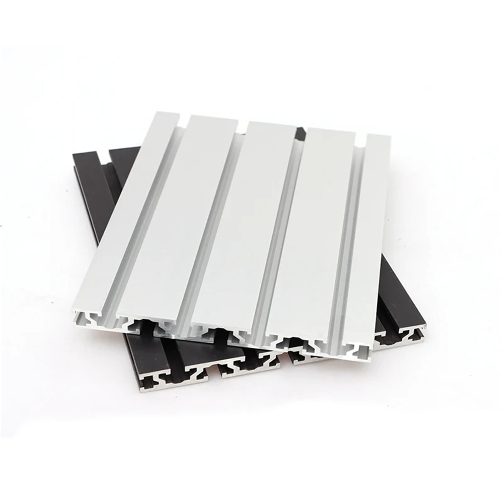 GTPBAO 15180 Telaio in estrusione di alluminio anodizzato nero 15x180mm Rack piano for supporto for macchinari industriali Binario estruso(300mm 11.8" long)