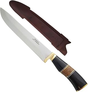 Facas Rodeio, Faca Para Churrasco 8" Cutelaria Rodeio Artesanal Alemao, Cor Marrom, Aço