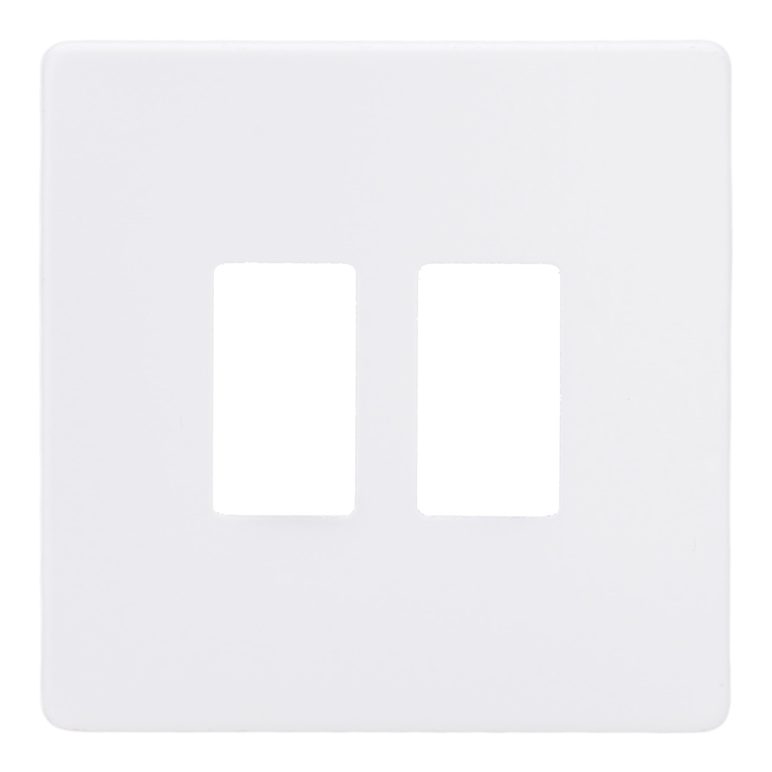 Varilight Double PowerGrid Plate Kit - Screwless Primed, XDYPGY2S.PD