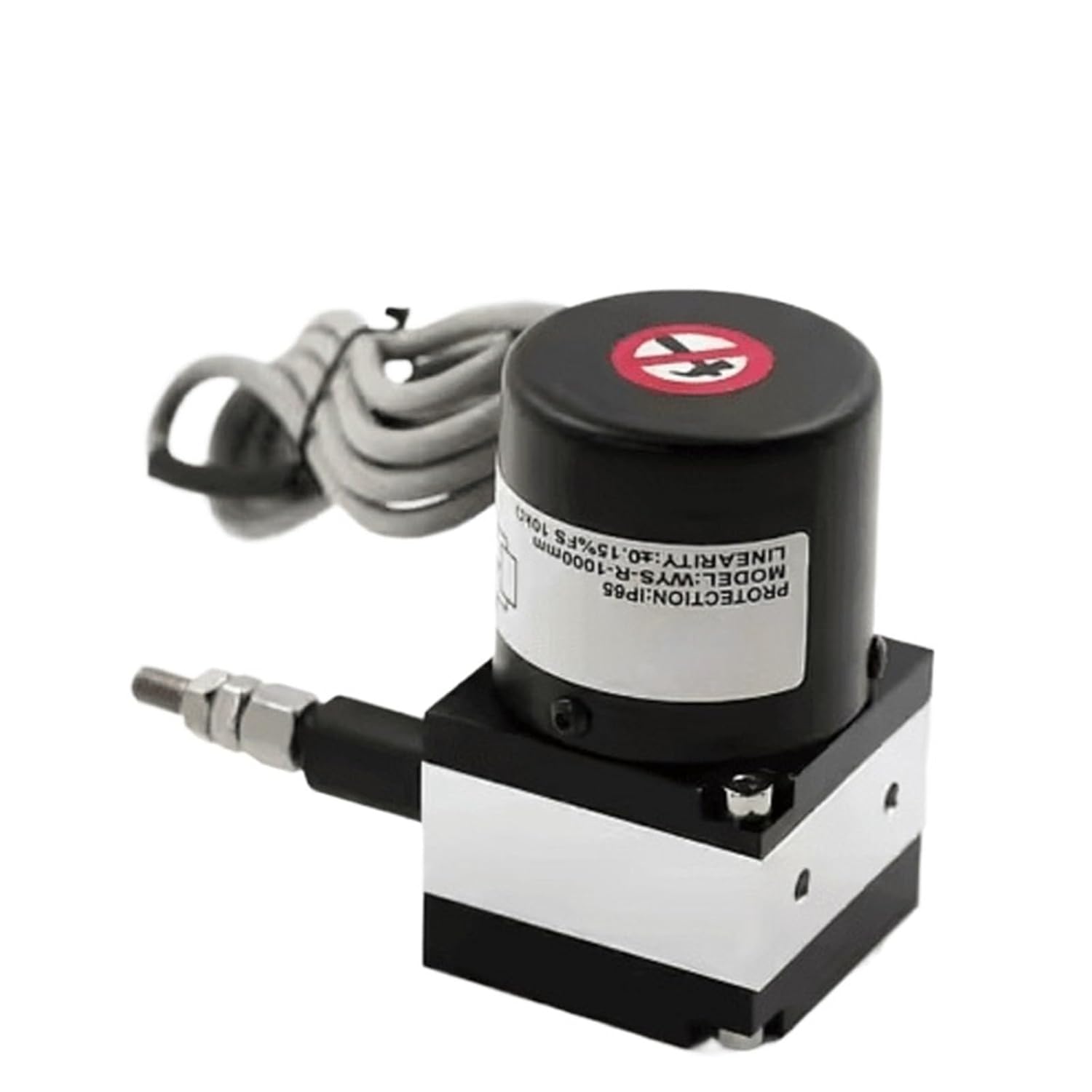 1pcs WPS-XS 100mm-1000mm Pull Rope Displacement Potentiometer Draw Wire Sensor Linear Position Encoder String Transducer(600mm,0-5V)