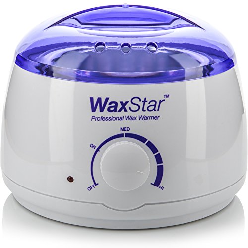 WaxStar™ Professional Electric Wax Warmer and Heater for Soft, Paraffin, Warm, Crème and Strip Wax | Wax Melter for Hair Removal with Adjustable Temperature for Salon Quality Results
