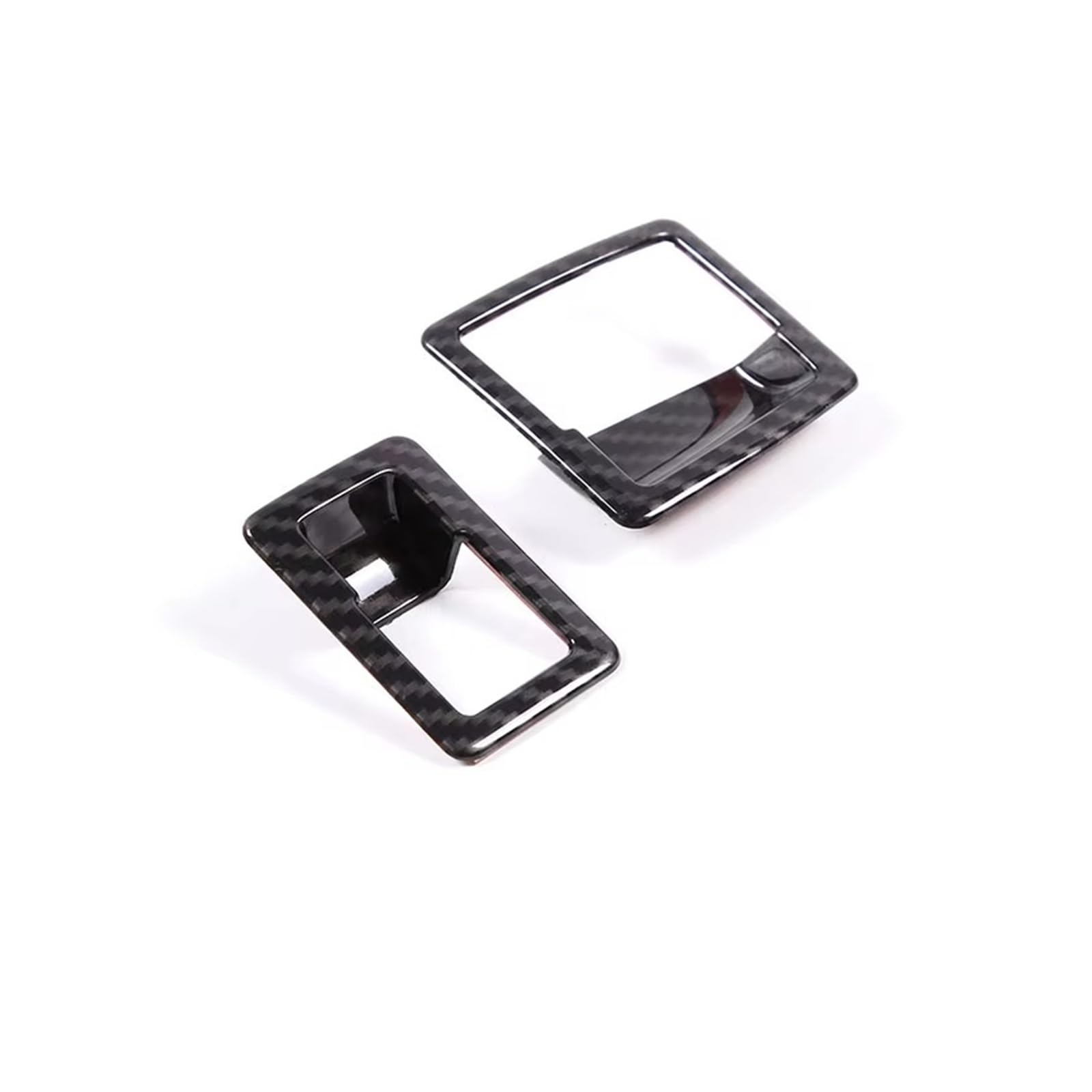 for Chevrolet for Corvette C7 2014-2019 Door Window Lift Switch Frame Cover Trim Sticker Accessories Car Interior Mouldings(Carbon Fiber)