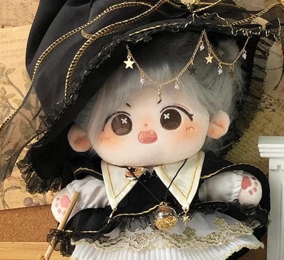 Amazon.co.jp: 20cm ぬいぐるみ服 帽子 マント 靴 魔女 魔法使い